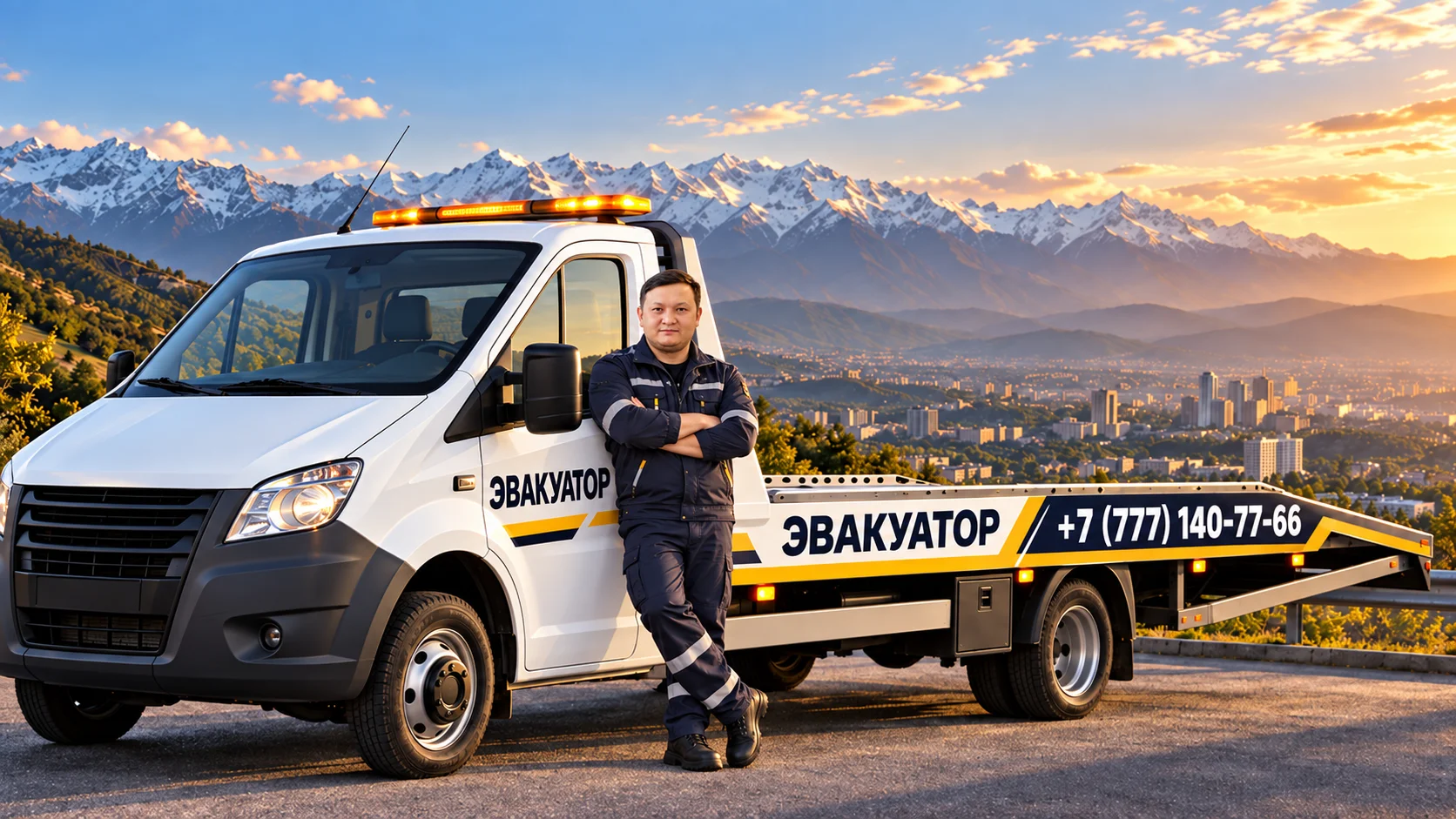 Эвакуатор Алматы, Карасайский район, Наурызбайский район, БАКАД, трассы